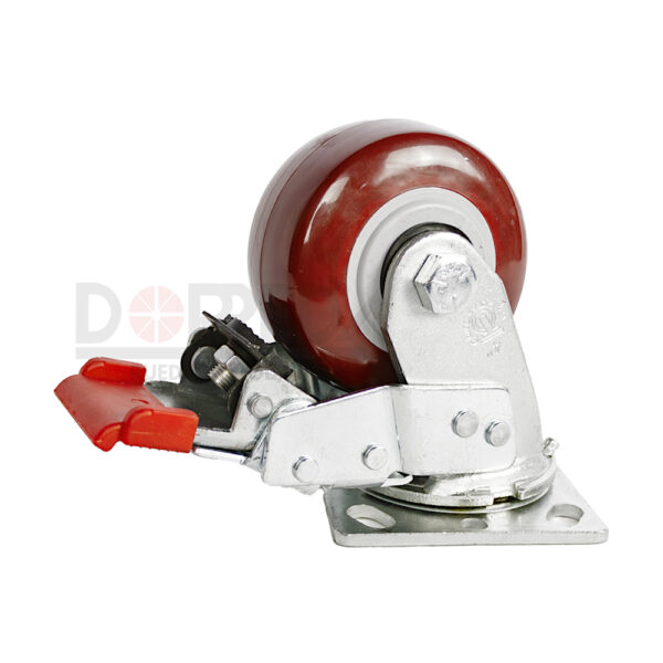 Blickle L PO 100K 12 FI FK | 21HK09 | Ruota Girevole Con Piastra Total